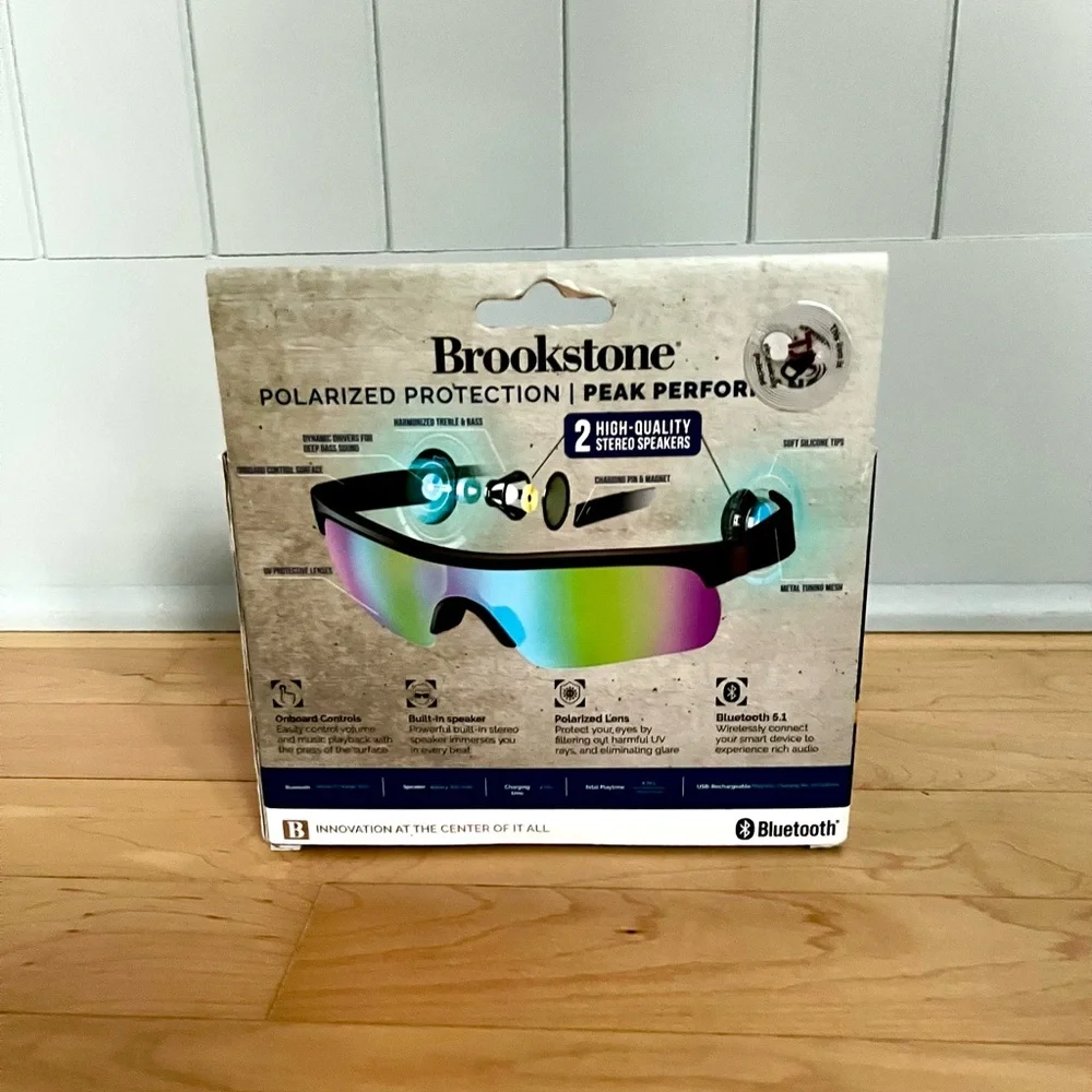 Brookstone Wireless Sport Sunglasses